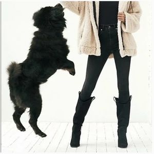 We the Free High Rise Jegging Jean Black 25 Free People FP